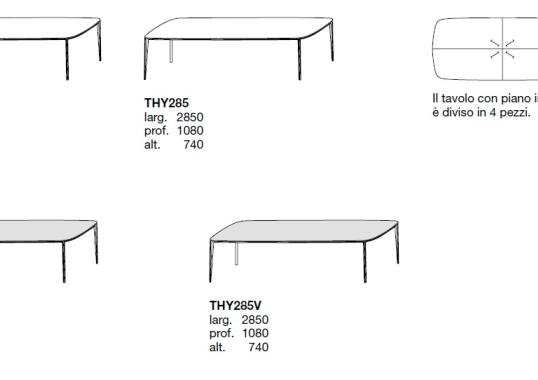 Стол Poliform Henry Table image 2