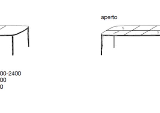 Стол Poliform THY240A image 2