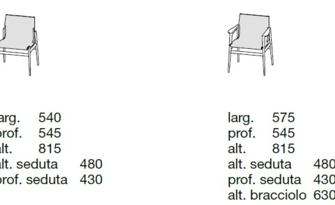 Стул от фабрики Poliform модель IPANEMA CUOIO 