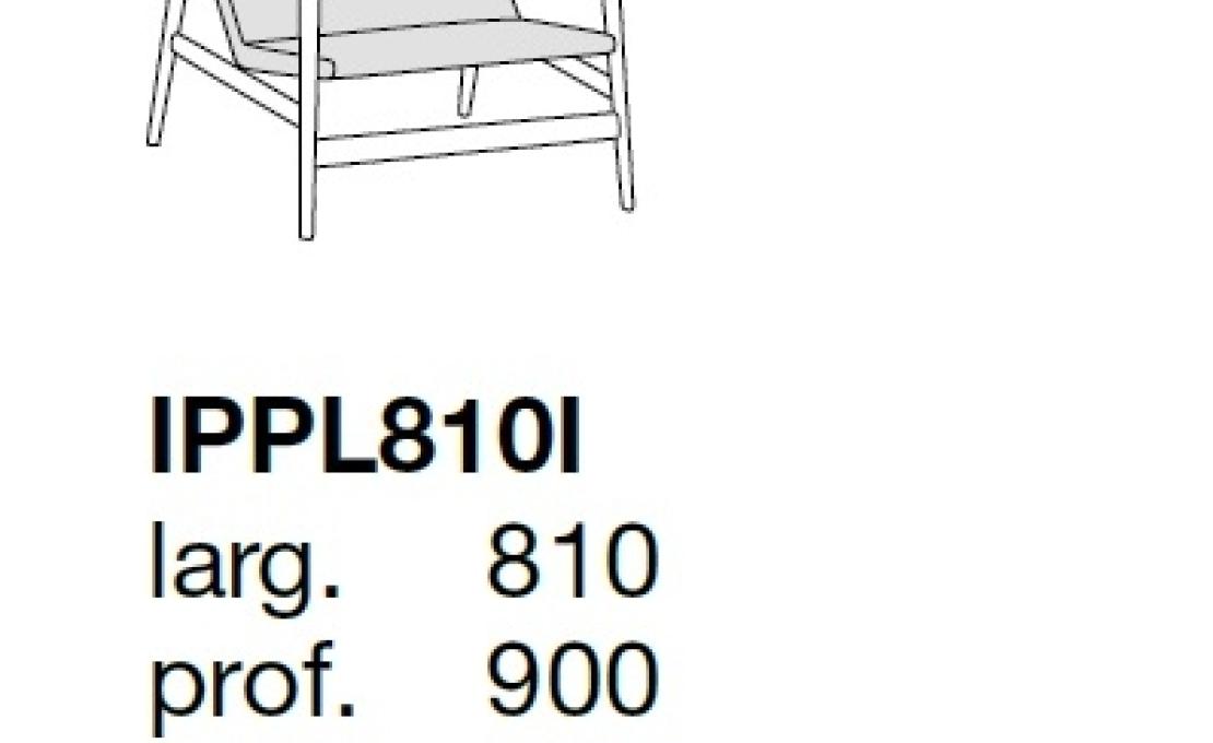 Кресло от фабрики Poliform модель IPPL810I