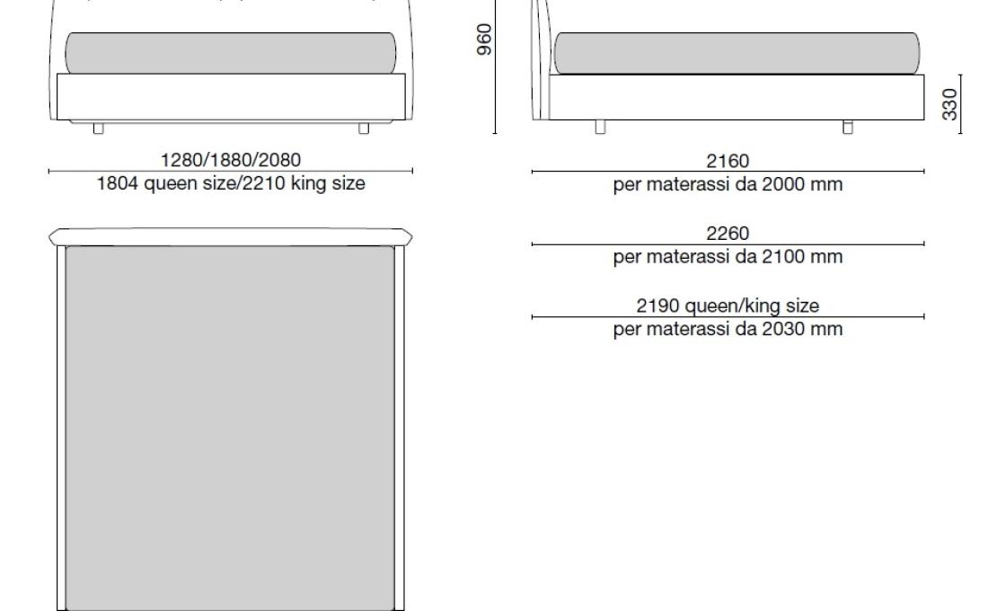 Кровать от фабрики Poliform модель Jacqueline Bed 