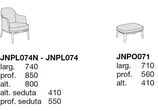 Кресло Poliform JNPL074 image 2