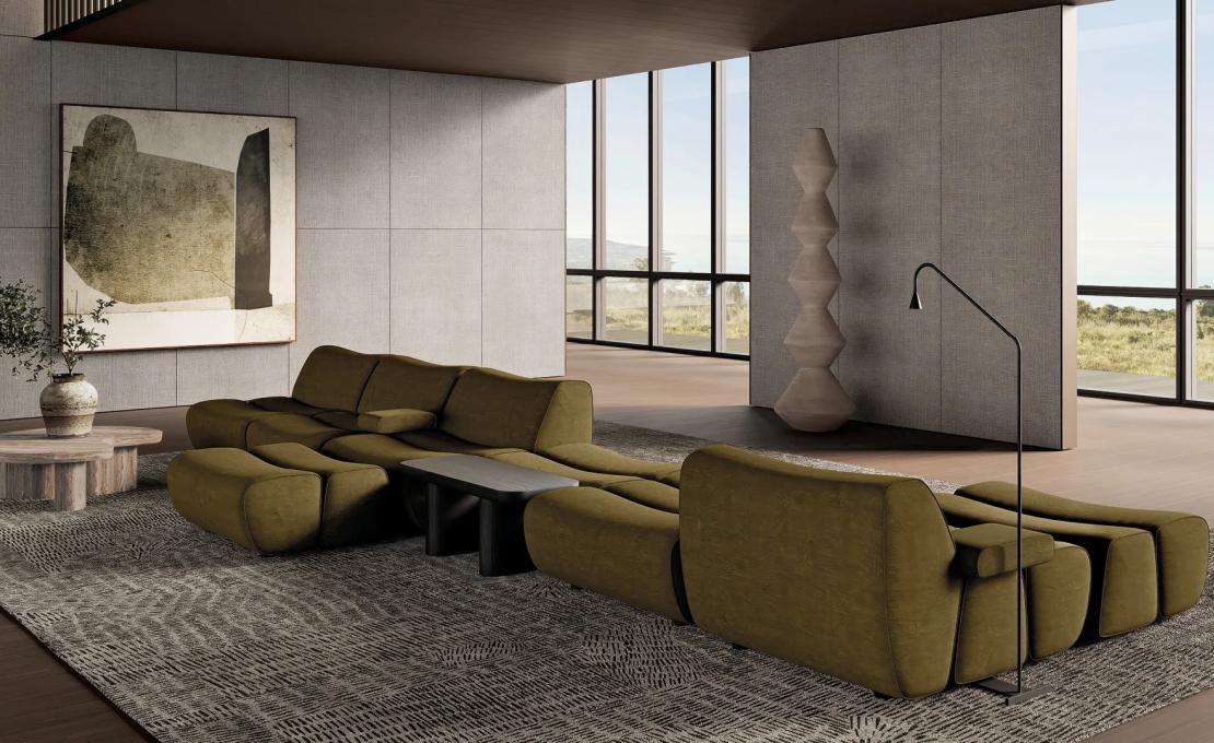 Диван от фабрики Poliform модель ERNEST SOFA