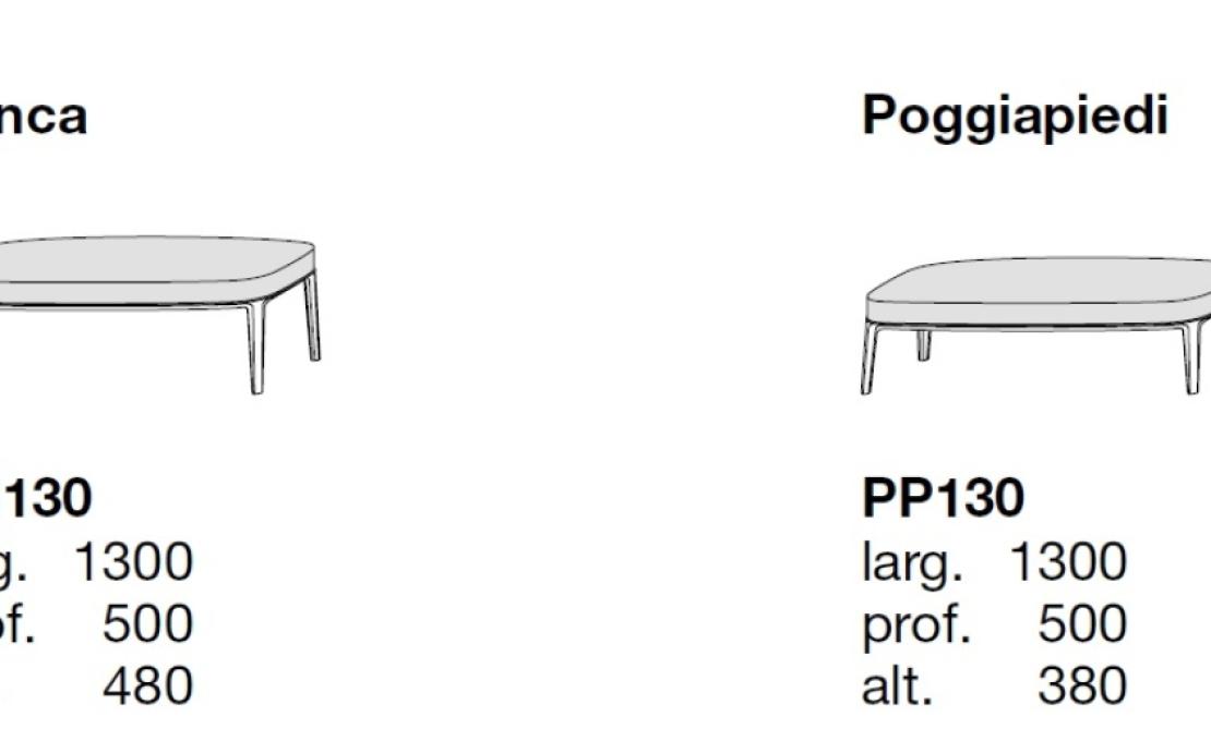 Банкетка от фабрики Poliform модель Jane Bench