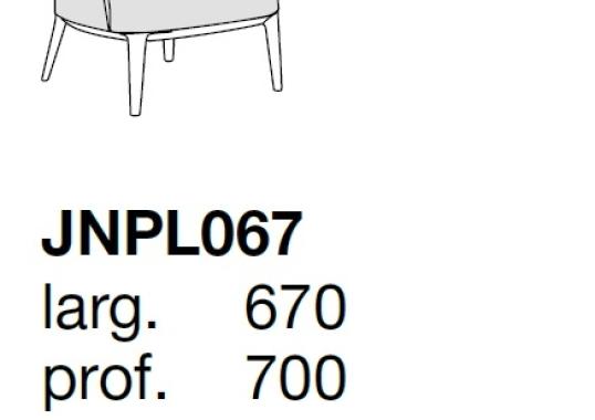 Кресло Poliform JNPL067 image 2