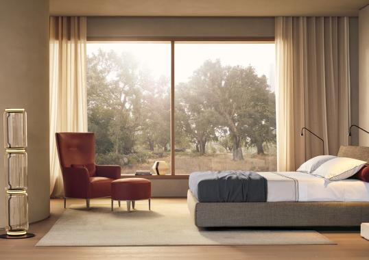 Кровать от фабрики Poliform модель Jacqueline Bed 