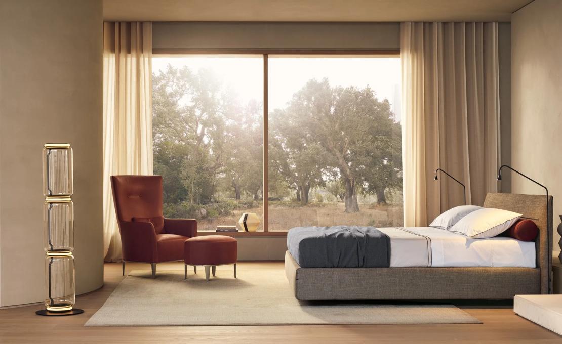 Кровать от фабрики Poliform модель Jacqueline Bed 