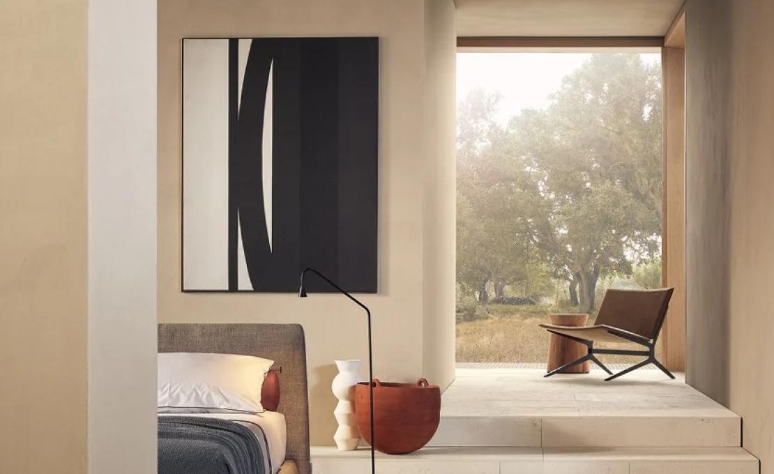 Кровать от фабрики Poliform модель Jacqueline Bed 