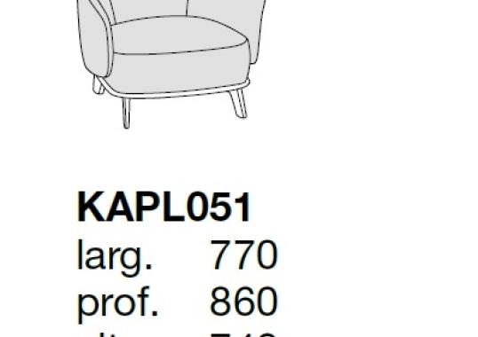 Кресло Poliform KAPL051 image 2