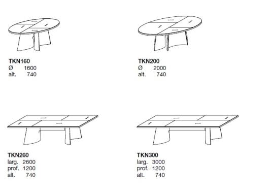 Стол Poliform Kensington Table image 2