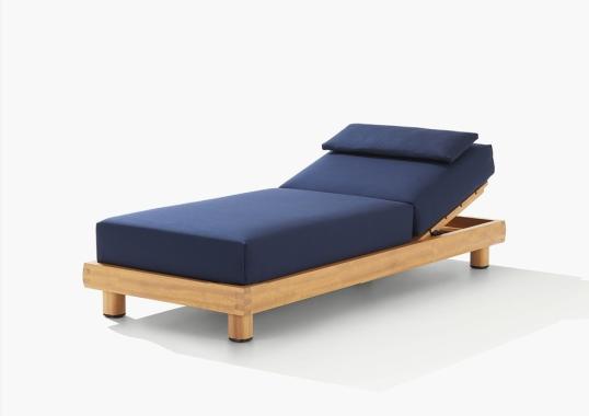 Шезлонг уличный Poliform KETCH SUNBED image 1