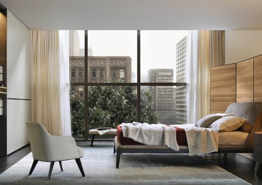 Кровать Poliform Kelly Bed image 4