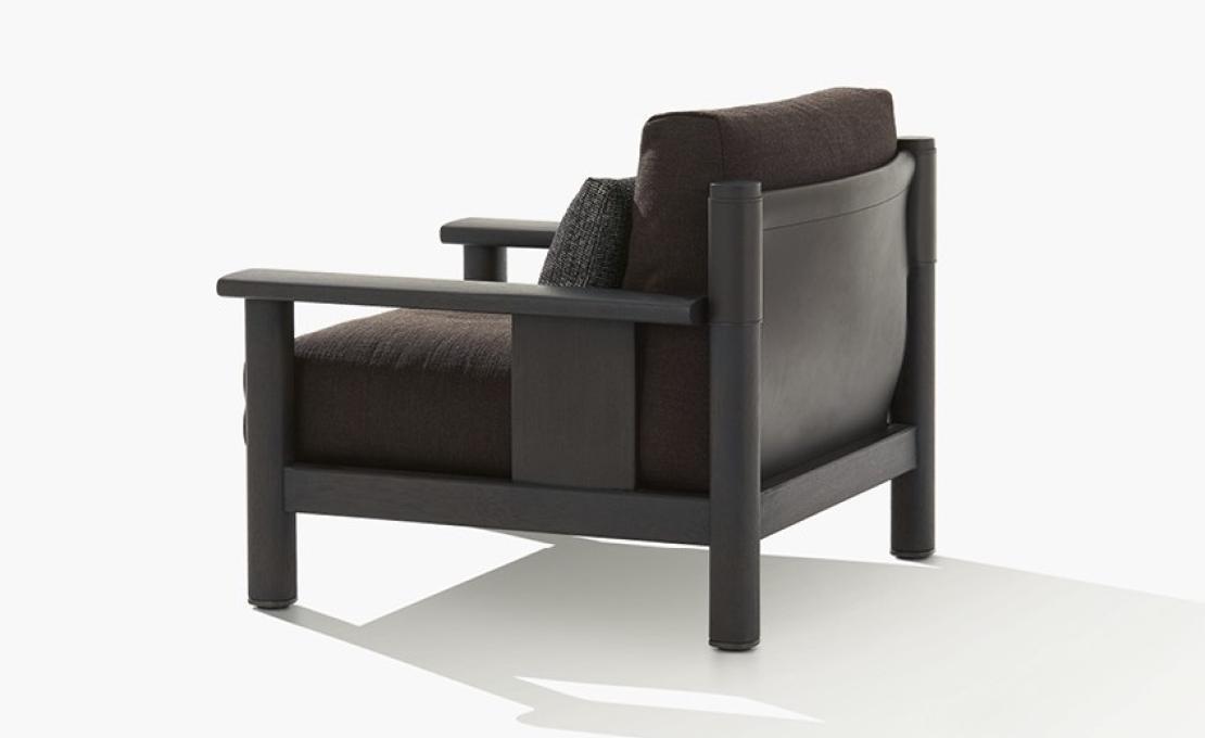 Уличное кресло от фабрики Poliform модель KETCH ARM