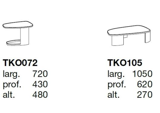 Журнальный столик Poliform Koishi image 2