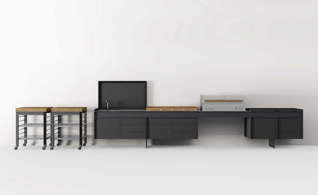 Кухни от фабрики Poliform модель LAND KITCHEN