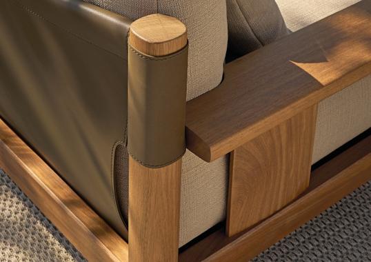 Уличное кресло от фабрики Poliform модель KETCH ARM