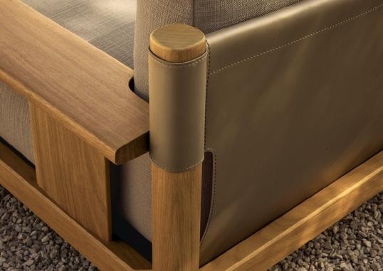 Уличный диван от фабрики Poliform модель KETCH SOFA