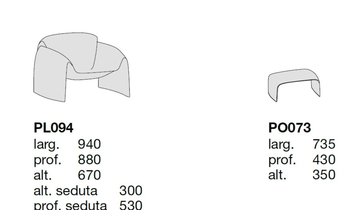 Кресло от фабрики Poliform модель Le Club Arm