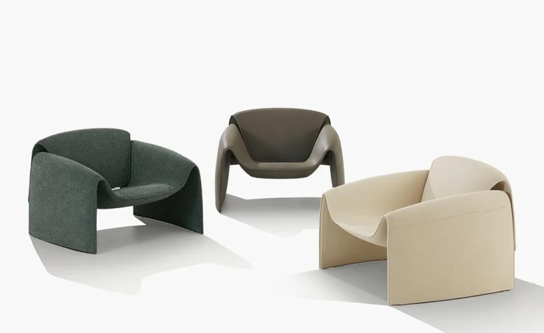 Кресло от фабрики Poliform модель Le Club Arm