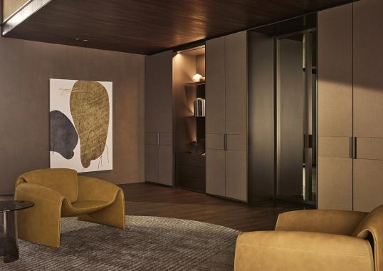 Кресло от фабрики Poliform модель Le Club Arm