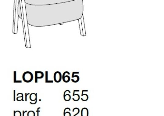 Кресло Poliform LOAI image 2