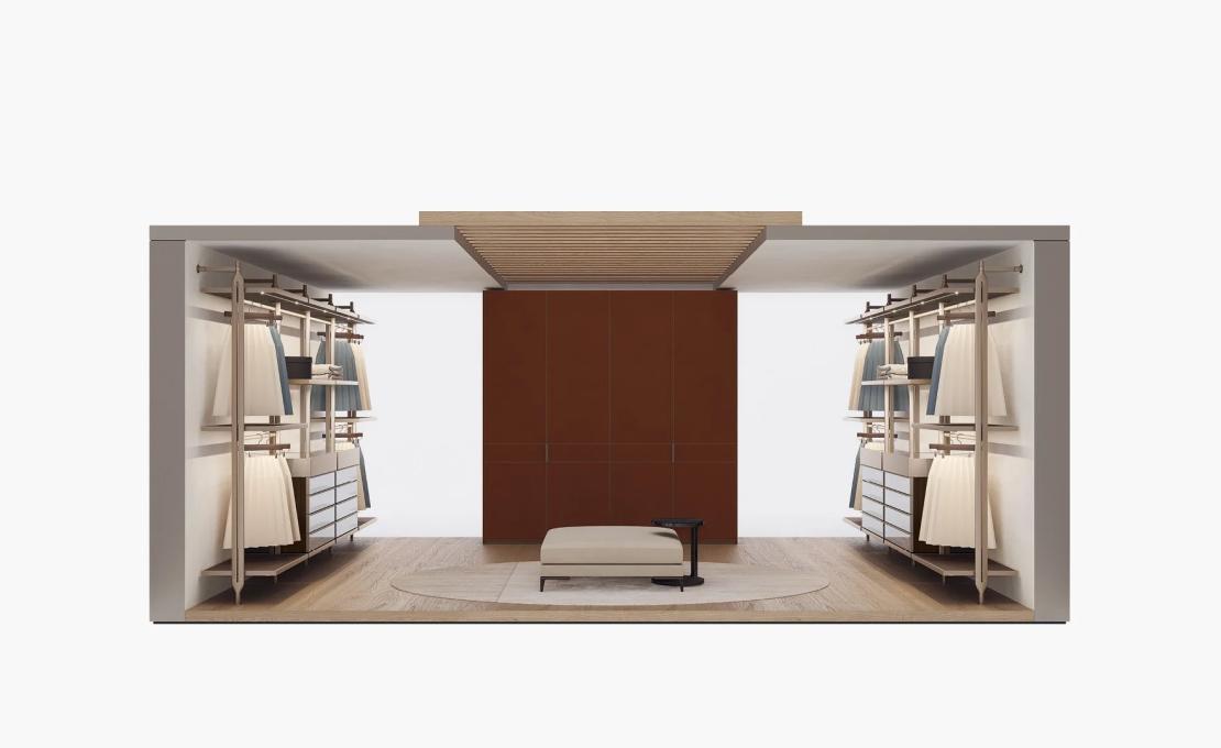 Стеллаж для книг от фабрики Poliform модель Lexington Night System