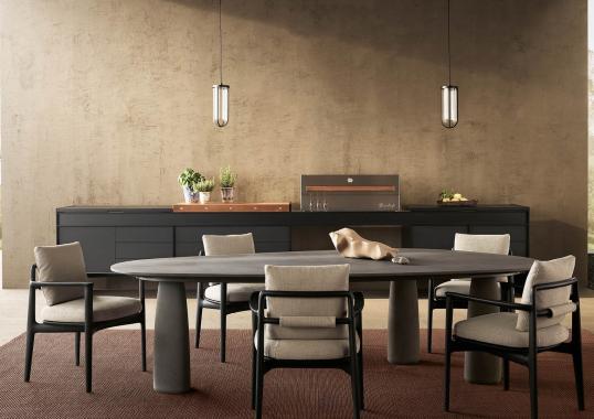 Кухни от фабрики Poliform модель LAND KITCHEN