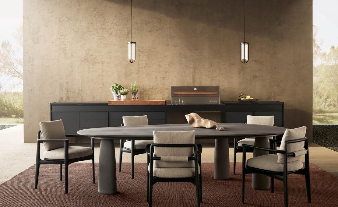 Кухни от фабрики Poliform модель LAND KITCHEN