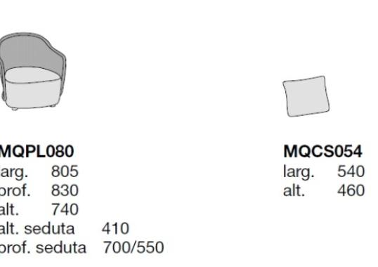 Кресло уличное Poliform MAD OUT image 2
