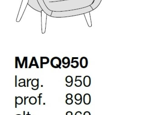 Кресло Poliform MAPQ950 image 2
