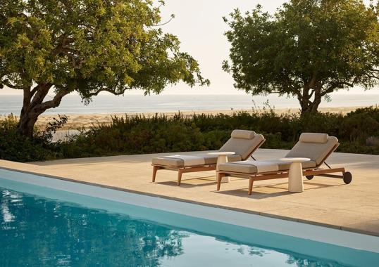 Шезлонг уличный Poliform MAGNOLIA SUNBED image 3