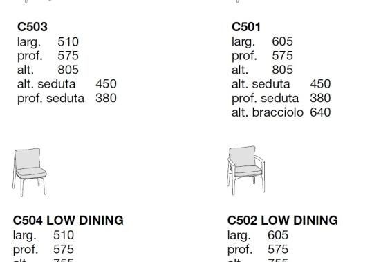 Уличный стул Poliform MAGNOLIA CHAIR image 2
