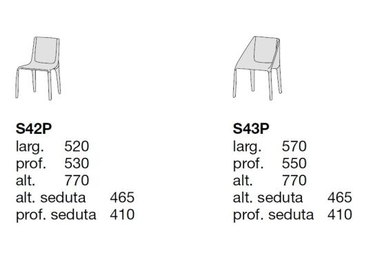 Стул Poliform Manta Chair Poliform image 2