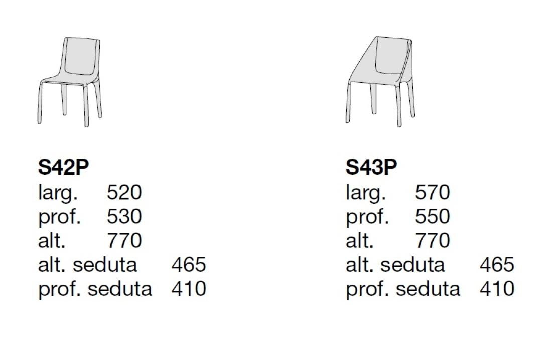 Стул от фабрики Poliform модель Manta  Poliform 