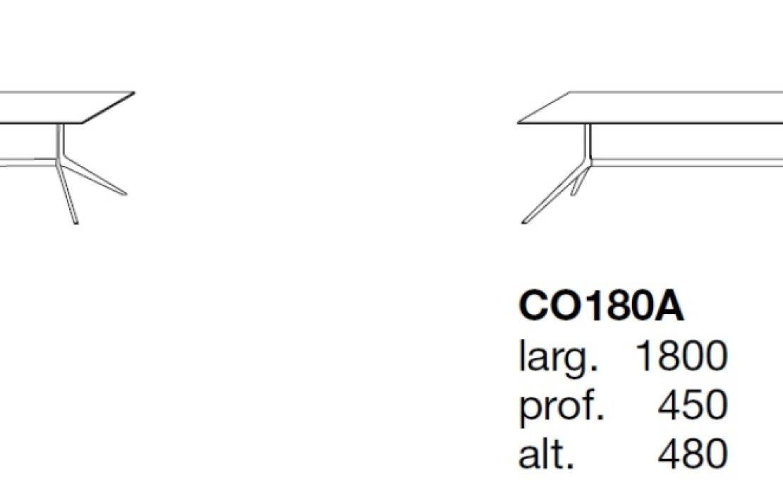 Консоль от фабрики Poliform модель Mondrian Console