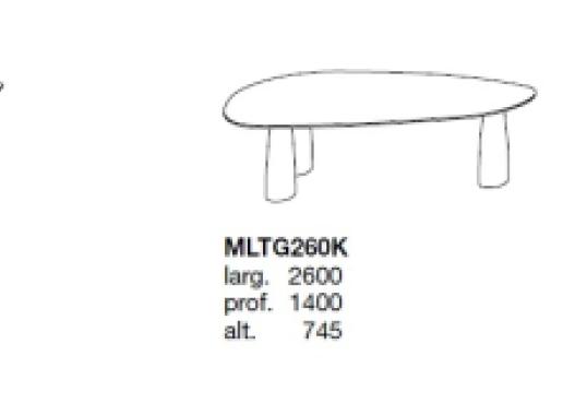 Уличный стол Poliform MONOLITH OUTDOOR TABLE image 2