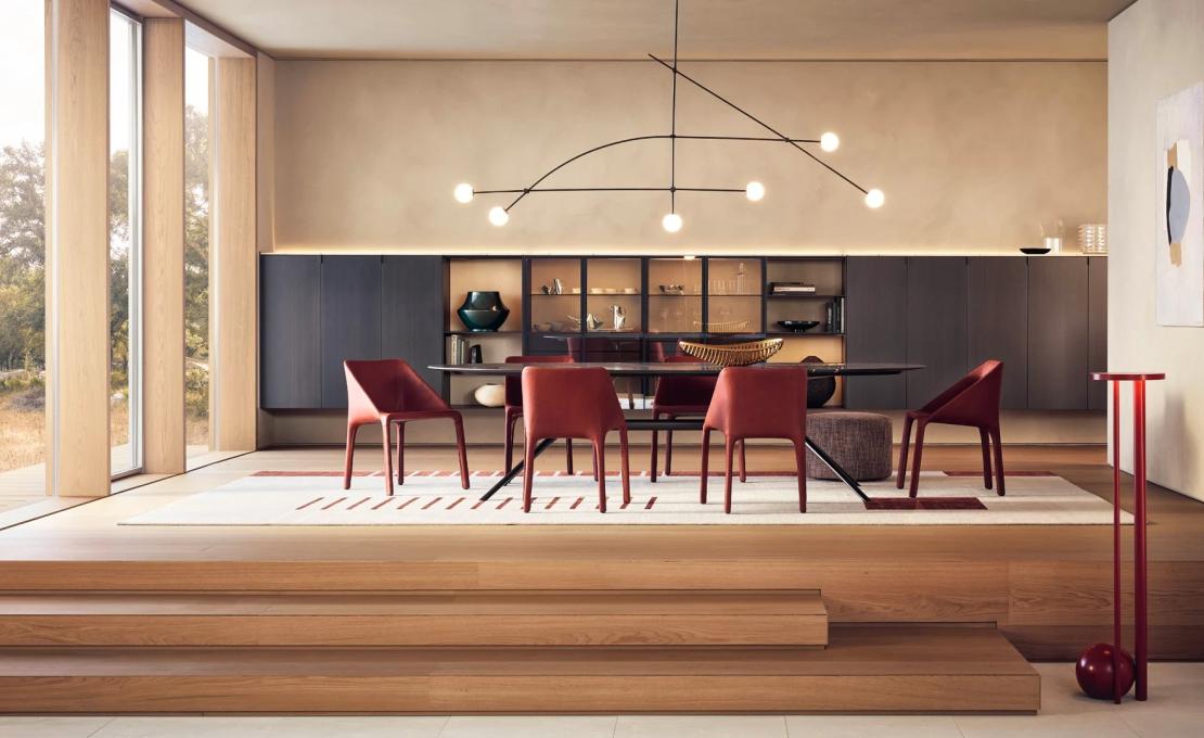 Стол от фабрики Poliform модель Mondrian Table Poliform 