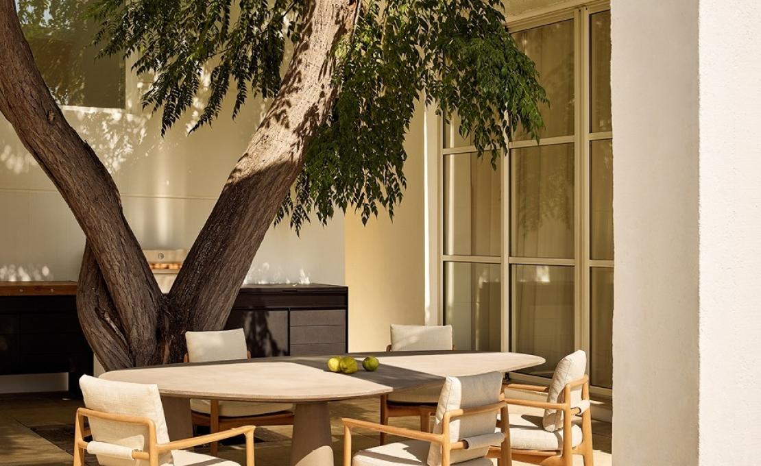 Уличный стул от фабрики Poliform модель MAGNOLIA 