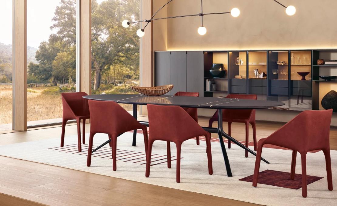 Стол от фабрики Poliform модель Mondrian Table Poliform 