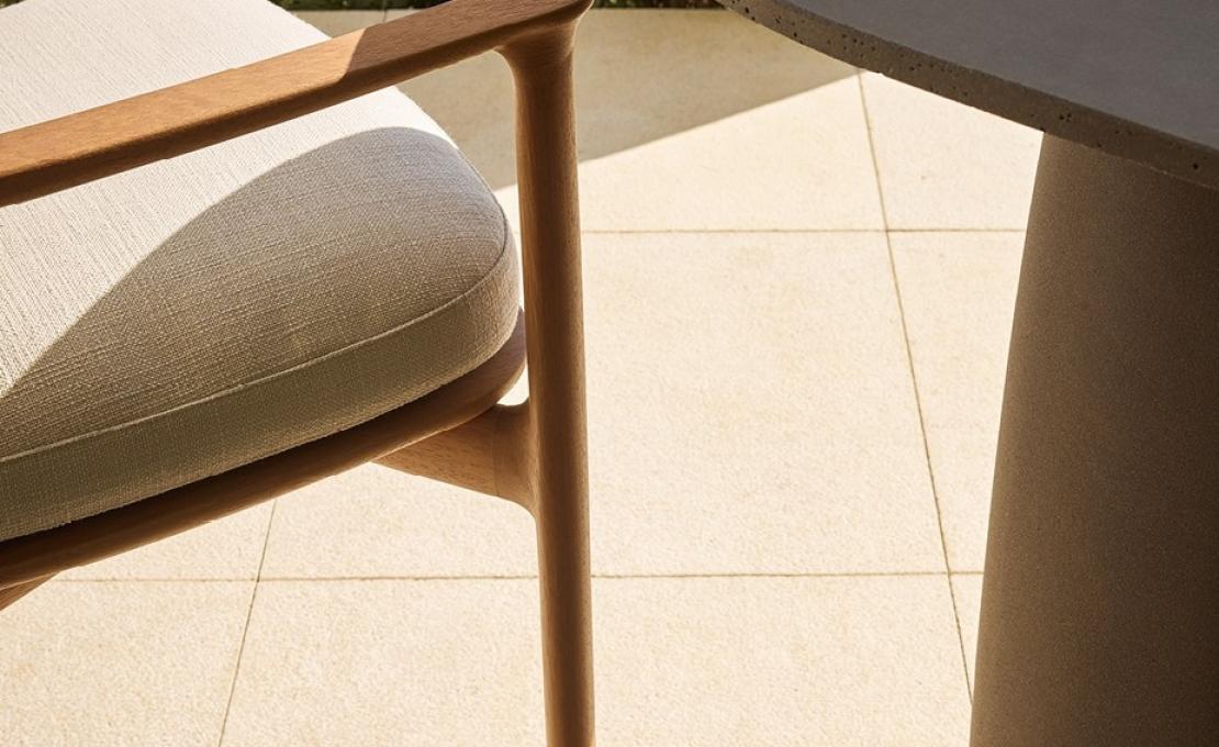 Уличный стул от фабрики Poliform модель MAGNOLIA 