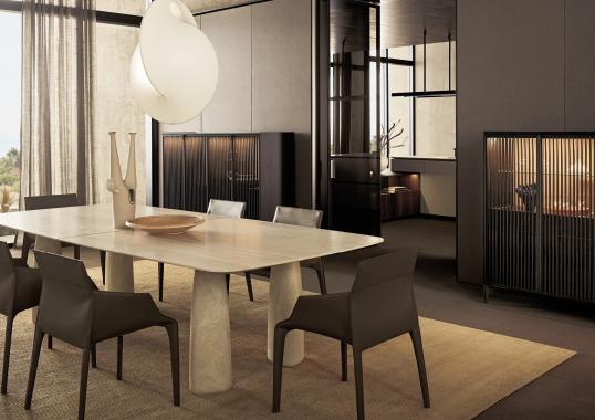 Стол от фабрики Poliform модель MONOLITH INDOOR TABLE