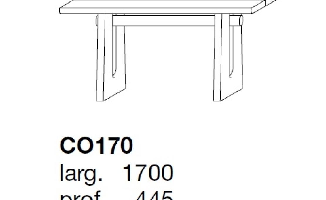 Консоль от фабрики Poliform модель CO170
