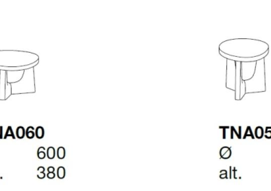 Журнальный столик Poliform Nara Occasional Table image 2