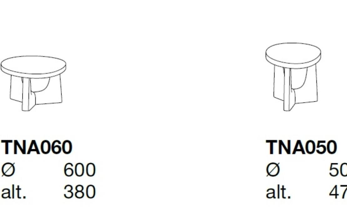 Журнальный столик от фабрики Poliform модель Nara Occasional Table