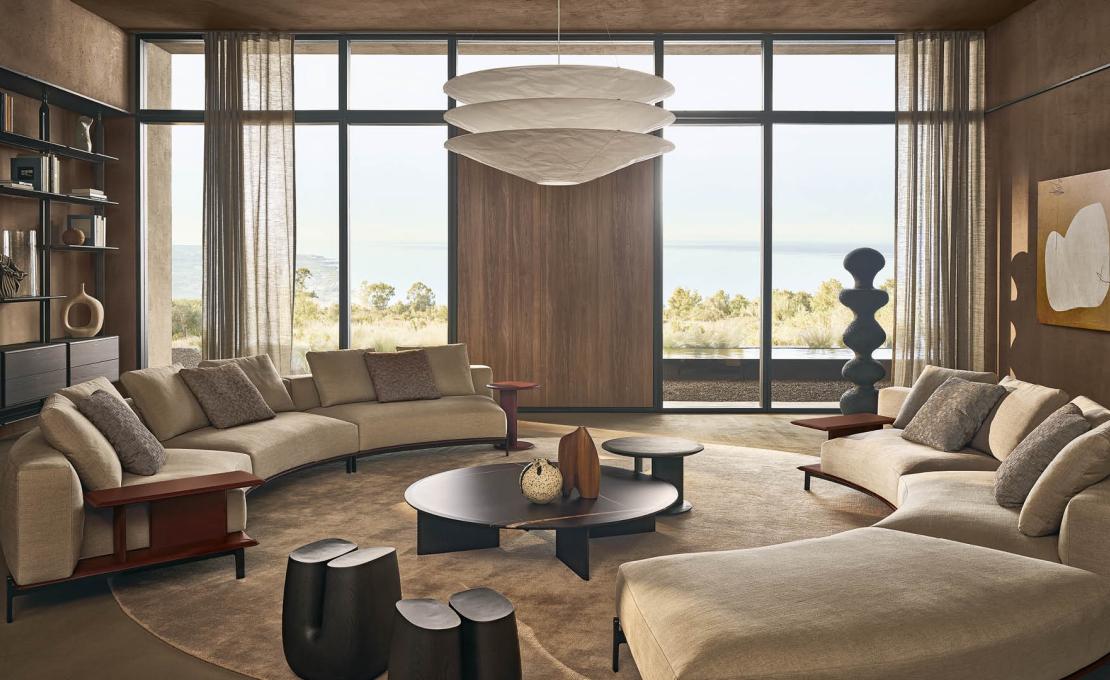 Журнальный столик от фабрики Poliform модель Mush 