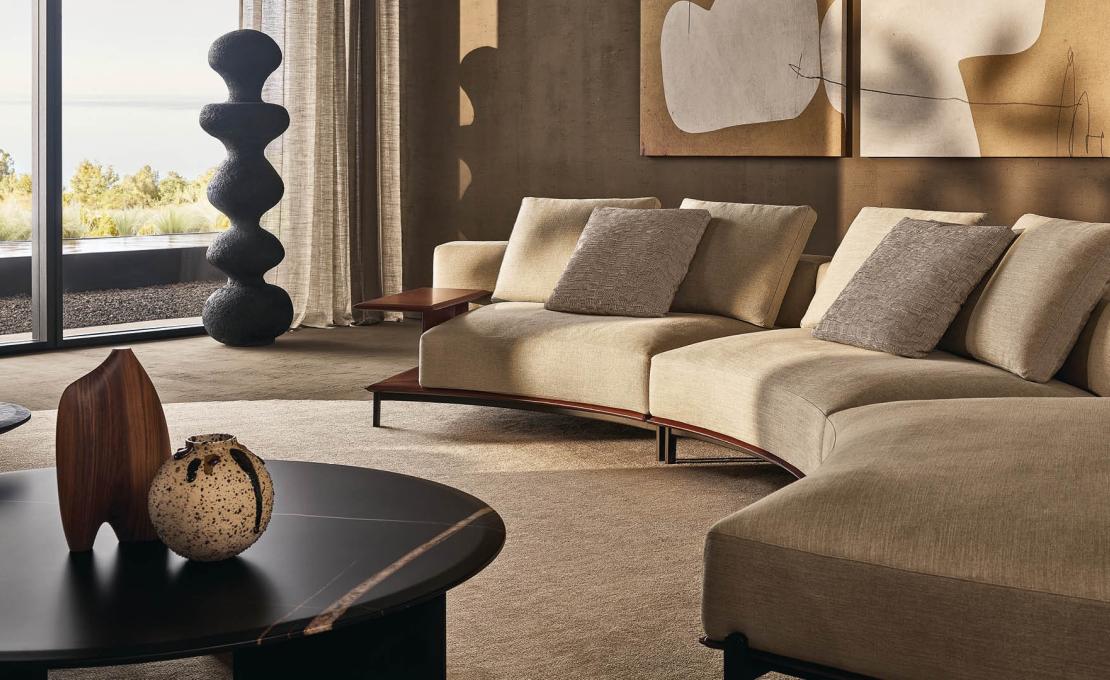 Журнальный столик от фабрики Poliform модель Mush 