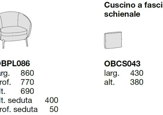 Кресло Poliform ORBIS image 2