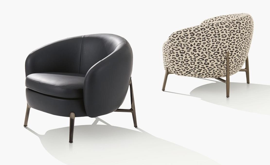 Кресло от фабрики Poliform модель ORBIS ARM