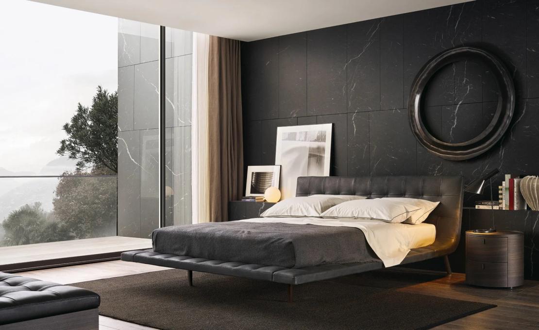 Кровать от фабрики Poliform модель Onda Bed 