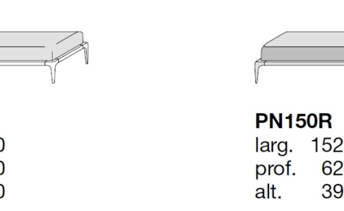 Банкетка от фабрики Poliform модель Park Bench